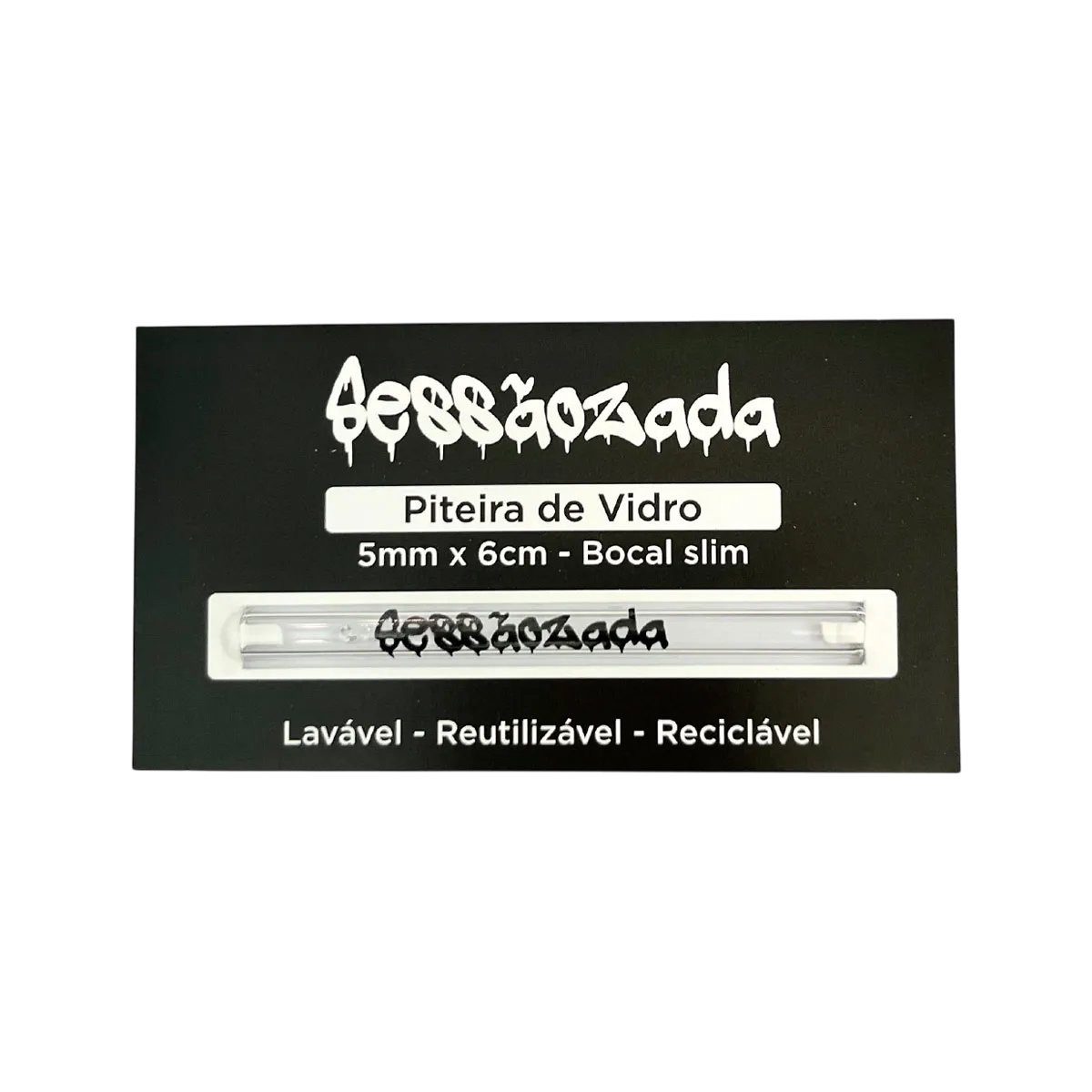 Piteira de vidro Sessãozada
